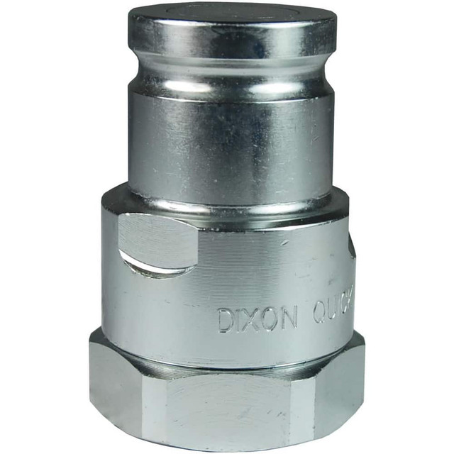 Dixon Valve & Coupling ST2F2 Hydraulic Hose Fittings & Couplings; Type: ST-Series Heavy Duty Flushface Female Threaded Plug ; Fitting Type: Female Plug ; Hose Inside Diameter (Decimal Inch): 0.2500 ; Hose Size: 1/4 ; Material: Steel ; Thread Type: NP