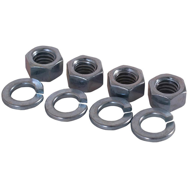 Buyers Products 3006554 Trailer & Truck Cargo Accessories; Type: Hardware Kit ; For Use With: Conduit Carrier ; Material: Carbon Steel ; Includes: (4) Nuts and Washers ; UNSPSC Code: 25181720