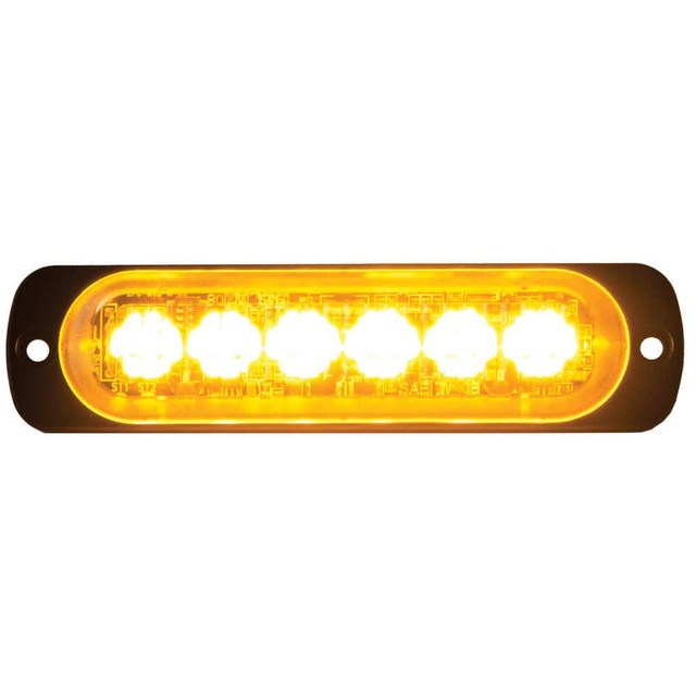 Buyers Products 8891900 Automotive Emergency Lights; Light Type: LED Strobe Light ; Color: Amber ; Number Of Heads: 1 ; Overall Length: 4.50 ; Overall Width: 1 ; Overall Height: 0.35mm