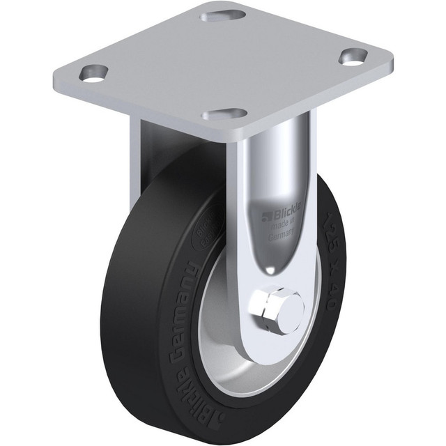 Blickle 910065 Top Plate Casters; Mount Type: Plate ; Number of Wheels: 1.000 ; Wheel Diameter (Inch): 2-9/16 ; Wheel Material: Synthetic ; Wheel Width (Inch): 1-9/16 ; Wheel Color: Natural Beige