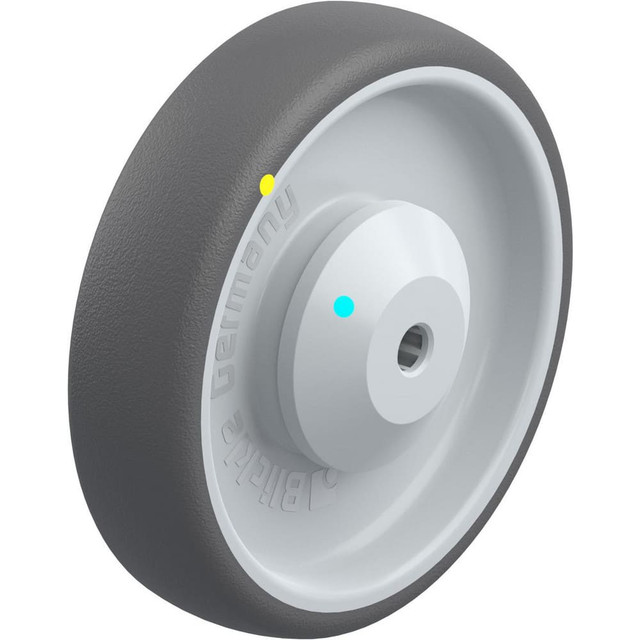 Blickle 846924 Caster Wheels; Wheel Type: Rigid; Swivel ; Load Capacity: 575 ; Bearing Type: Ball ; Wheel Core Material: Nylon ; Wheel Material: Polyurethane ; Wheel Color: Dark Gray