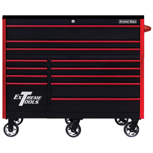 EXTREME TOOLS RX552512RCBKRD Tool Roller Cabinet: 12 Drawers
