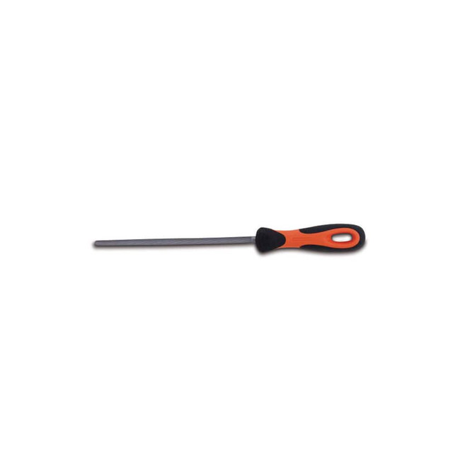 Bahco 1-230-10-1-2 American-Pattern Files; File Type: Round ; File Length (Inch): 10 ; Tang/Handle: None ; Flexible: No ; File Style: Half Round ; Overall Length (Decimal Inch): 10