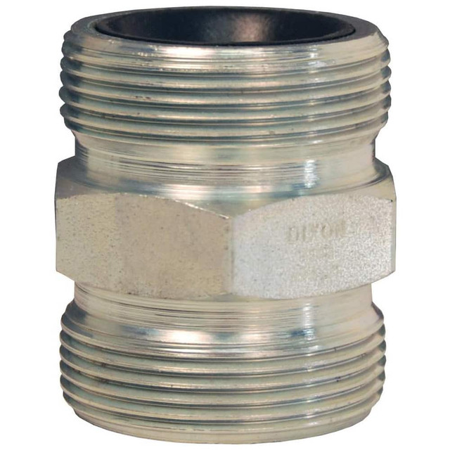 Dixon Valve & Coupling GDB3 Ground Joint Hose Couplings; Thread Type: MNPSM ; Thread Size: 1 ; Type: Double Spud ; Material: Plated Steel ; Size: 1/2 in ; Style: Double Spud