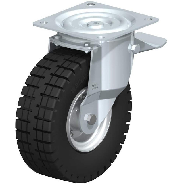 Blickle 913635 Top Plate Casters; Mount Type: Plate ; Number of Wheels: 1.000 ; Wheel Diameter (Inch): 6 ; Wheel Material: Polyurethane ; Wheel Width (Inch): 2 ; Wheel Color: Green