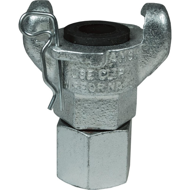 Dixon Valve & Coupling AM8SWIV Universal Hose Couplings; Type: Swivel Female Ends ; Material: Plated Iron ; Thread Size: 3/4 ; Thread Standard: NPT ; Connection Type: Threaded ; Maximum Pressure: 150psi