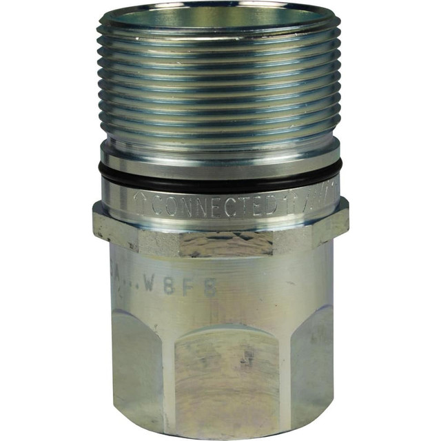 Dixon Valve & Coupling W8F8 Hydraulic Hose Fittings & Couplings; Type: W-Series Wingstyle Female Threaded Plug ; Fitting Type: Female Plug ; Hose Inside Diameter (Decimal Inch): 1.0000 ; Hose Size: 1 ; Material: Steel ; Thread Type: NPTF
