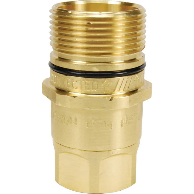 Dixon Valve & Coupling W3F3-B Hydraulic Hose Fittings & Couplings; Type: W-Series Wingstyle Female Threaded Plug ; Fitting Type: Female Plug ; Hose Inside Diameter (Decimal Inch): 0.3750 ; Hose Size: 3/8 ; Material: Brass ; Thread Type: NPTF
