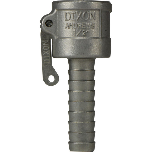 Dixon Valve & Coupling 50-C-SS Suction & Discharge Hose Couplings; Type: Type C Coupler ; Coupling Type: Cam & Groove ; Coupling Descriptor: Coupler x Hose Shank ; Material: Stainless Steel ; Coupler Size (Fractional Inch): 1/2 ; Thread Size: Non-Thr