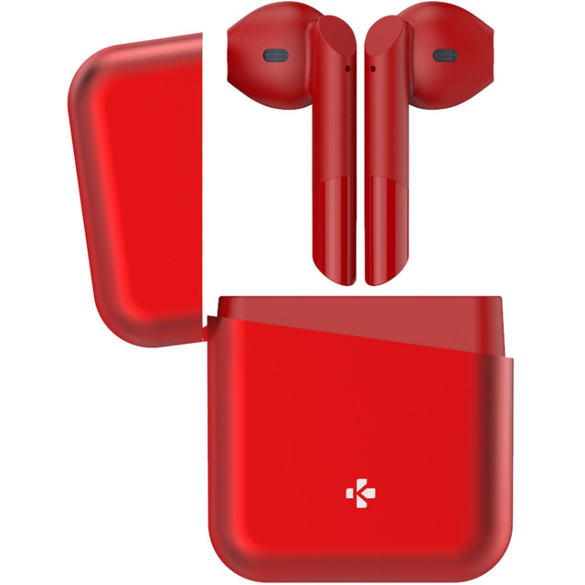 BOW USA LLC KRZEBUDSPREM-RED MyKronoz ZeBuds Premium Earbuds, Red