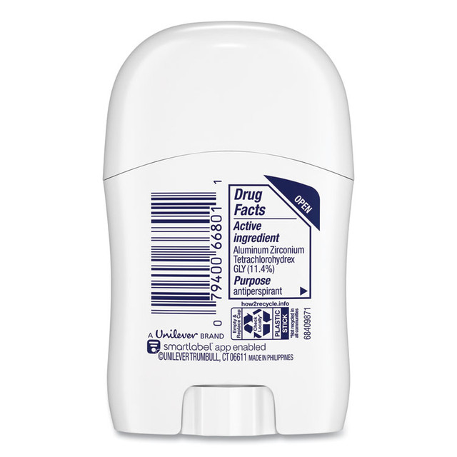 UNILEVER Dove® 66801CT Invisible Solid Antiperspirant Deodorant, Floral Scent, 0.5 oz, 36/Carton