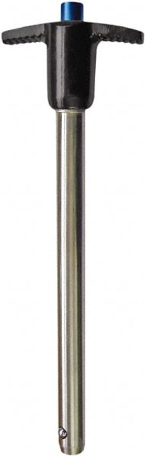 Monroe Engineering Products LBT-100300 Push-Button Quick-Release Pin: T-Handle, 1" Pin Dia, 3" Usable Length