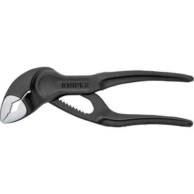 Knipex 87 00 100 Tongue & Groove Pliers; Joint Type: Groove ; Type: Pump Pliers ; Overall Length Range: 4 to 6.9 in ; Side Cutter: No ; Handle Type: Standard Handle ; Jaw Length (Inch): 21/32