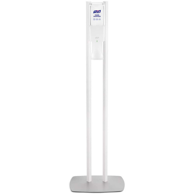 PURELL. 8210-DS Soap, Lotion & Hand Sanitizer Dispensers; Mount Type: Floor Stand ; Operation Mode: Automatic ; Dispenser Material: Metal; Plastic ; Form Dispensed: Foam ; Capacity: 1200 mL ; Overall Height (Decimal Inch): 5.7500