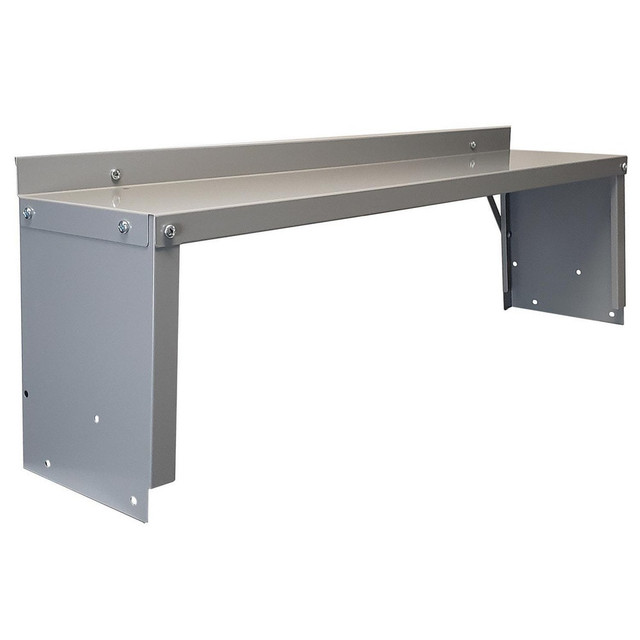 Lyon DD232626 Workbench & Workstation Accessories; Type: Riser ; Material: Steel ; Includes: Riser ; Overall Depth (Decimal Inch): 12.0000 ; Overall Width (Decimal Inch - 4 Decimals): 72.0000 ; For Use With: Adjustable Workbench