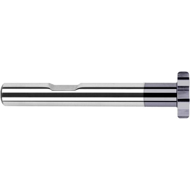 Harvey Tool 721960-C3 Woodruff/Keyseat Cutters; Connection Type: Shank ; Cutter Material: Brazed Solid Carbide ; Cutter Diameter (mm): 12.70 ; Cutter Diameter (Inch): 1/2 ; Cutter Diameter (Decimal Inch): 0.5000 ; Tooth Configuration: Straight