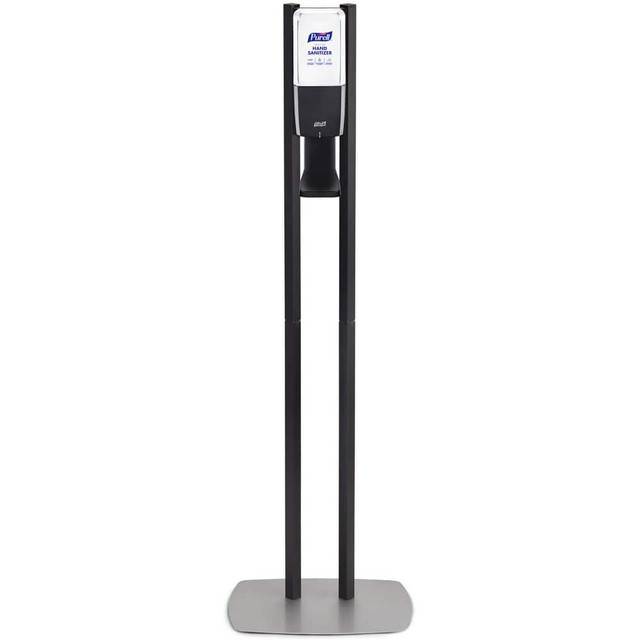 PURELL. 8214-DS Soap, Lotion & Hand Sanitizer Dispensers; Mount Type: Floor Stand ; Operation Mode: Automatic ; Dispenser Material: Metal; Plastic ; Form Dispensed: Foam ; Capacity: 1200 mL ; Overall Height (Decimal Inch): 5.7500