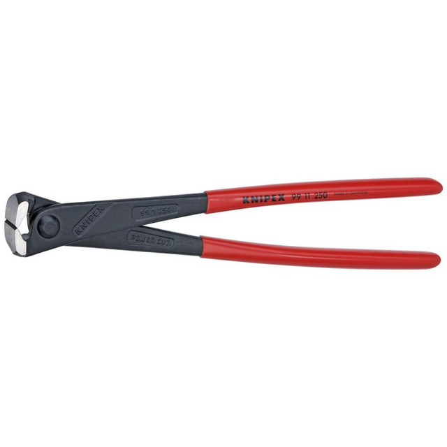 Knipex 99 11 250 Cutting Pliers; Insulated: No ; Type: High Leverage Concreters' Nippers ; Overall Length (Inch): 10in ; Handle Material: Plastic ; Handle Color: Red ; Overall Length Range: 9 in to 11.9 in