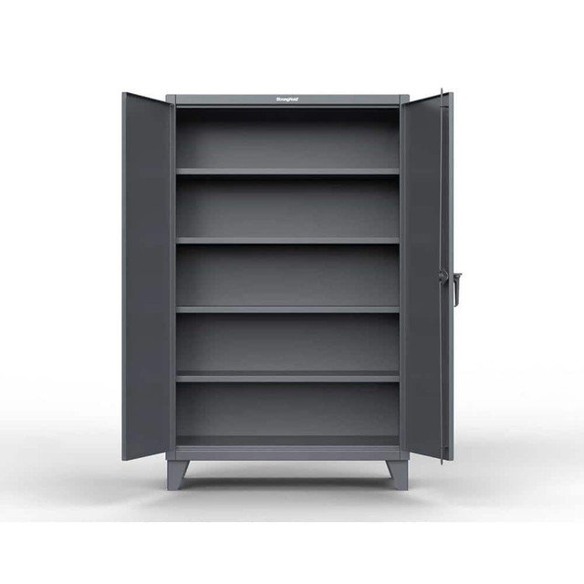 Strong Hold 56-304 Locking Steel Storage Cabinet: 60" Wide, 30" Deep, 78" High