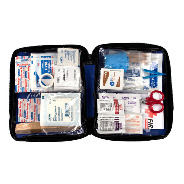 ACME UNITED CORPORATION 90167 PhysiciansCare Soft-Sided First Aid Kit, Blue, 195 Pieces ACME UNITED CORPORATION 90167 PhysiciansCare Soft-Sided First Aid Kit, Blue, 195 Pieces