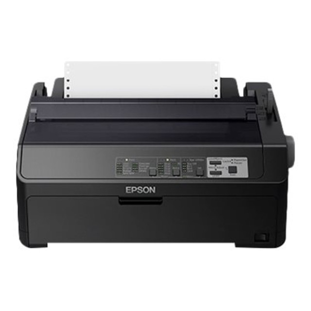 EPSON AMERICA INC. C11CF39202 Epson LQ 590II NT - Printer - B/W - dot-matrix - 10 in (width), - 24 pin - up to 584 char/sec - parallel, USB 2.0, LAN, serial EPSON AMERICA INC. C11CF39202 Epson LQ 590II NT - Printer - B/W - dot-matrix - 10 in (width), - 24 pin - up to 584 char/sec - parallel, USB 2.0, LAN, serial