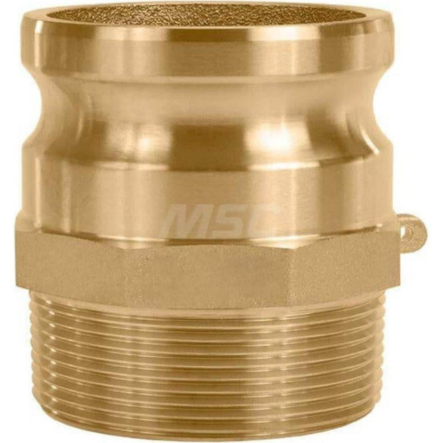 RubberWorx RBX-F-BR-125 F Type Quick Coupling: 1-1/4" Hose ID, 1-1/4"