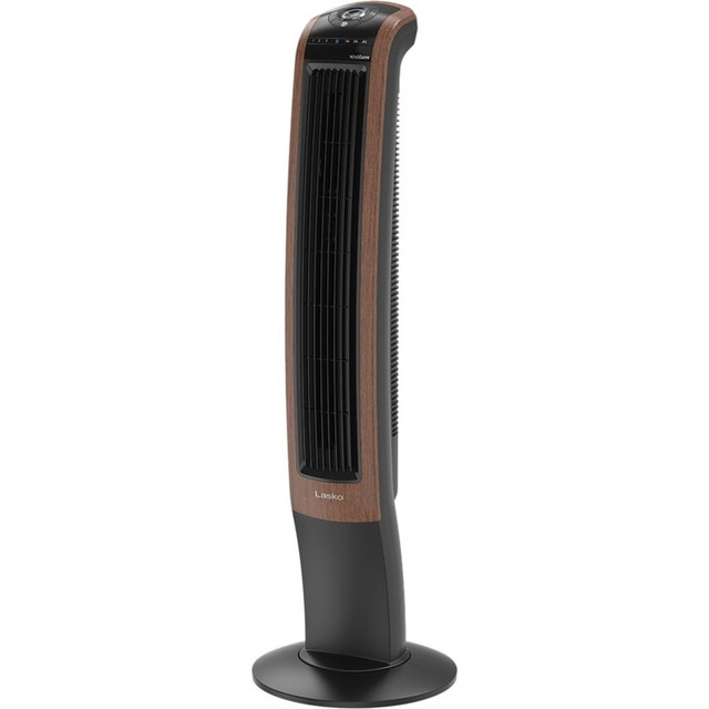 LASKO PRODUCTS, LLC T42905 Lasko Wind Curve Tower Fan with Bluetooth Technology - 3 Speed - Oscillating, Timer, Carrying Handle, Bluetooth - 42in Height x 13in Width