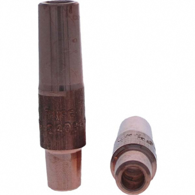 Tuffaloy 163-3408 Spot Welder Tips; Tip Type: Straight Shank for 4RW Female Cap ; Material: RWMA Class 3 - C18000