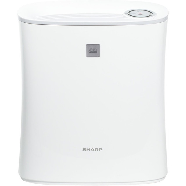SHARP ELECTRONICS CORPORATION FP-F30UH Sharp True HEPA Air Purifier for Small Rooms with Express Clean (FPF30UH) - True HEPA - 143 Sq. ft. - 785.5 gal/min
