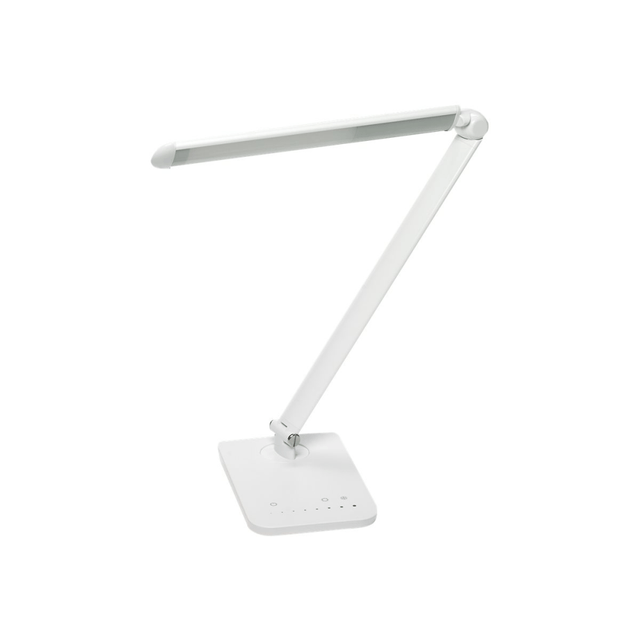 SAFCO PRODUCTS CO 1001WH Safco Vamp - Desk lamp - LED - 9 W - 4 cool colors, 4 warm colors - 3000-6500 K - white