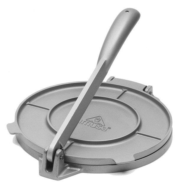 IMUSA USA LLC MEXI-86009M IMUSA Cast Aluminum Tortilla Press, 8in, Gray IMUSA USA LLC MEXI-86009M IMUSA Cast Aluminum Tortilla Press, 8in, Gray