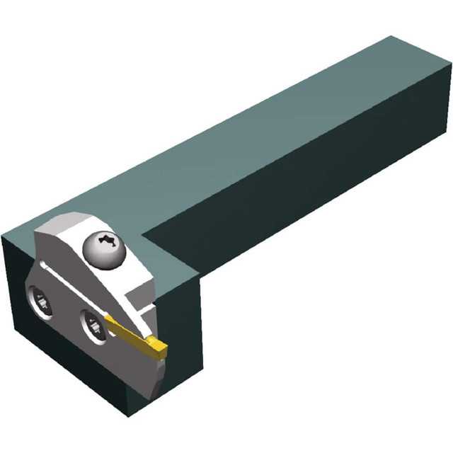 Widia 5514976 Indexable Grooving-Cutoff Toolholder: WGMEL16, 0.0551 to 0.236" Groove Width, 0.866" Max Depth of Cut, Left Hand