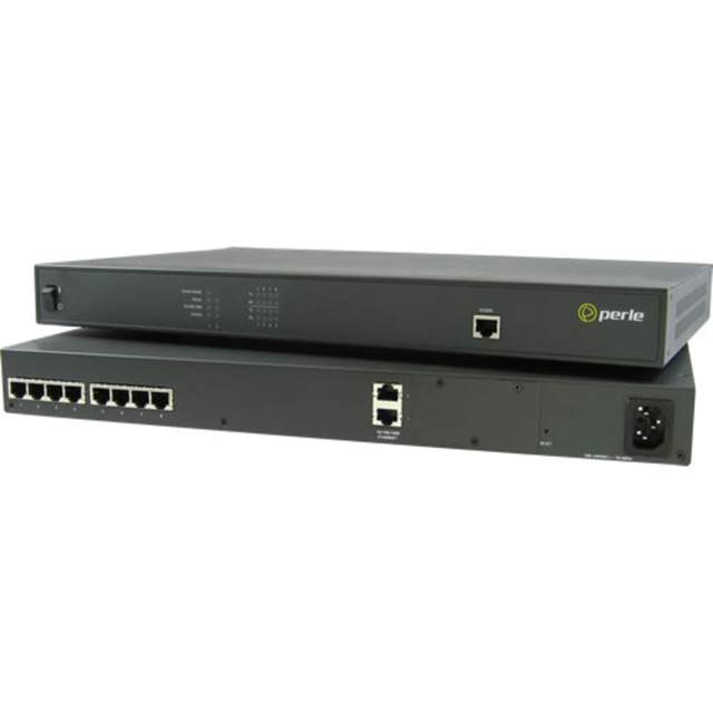 PERLE SYSTEMS Perle 04031604  IOLAN SDS8C Secure Terminal Server - Twisted Pair - 2 x Network (RJ-45) - 10/100/1000Base-T - Gigabit Ethernet - Management Port