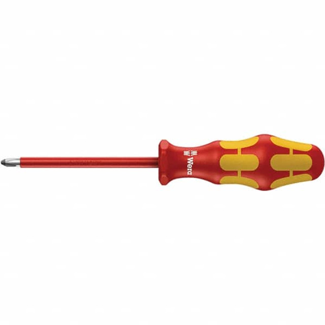 Wera 05006168001 #4 Point, 8" Blade Length Insulated Screwdriver