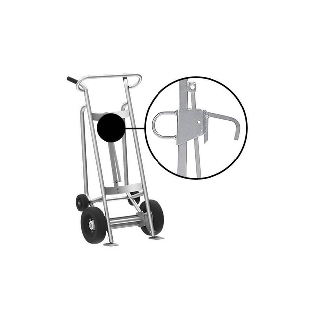 Valley Craft F82960A1L Drum & Tank Handling Equipment; Load Capacity (Lb. - 3 Decimals): 1000.000 ; Equipment Type: Drum Hand Truck ; Overall Width: 26 ; Overall Height: 59in ; Overall Depth: 21in