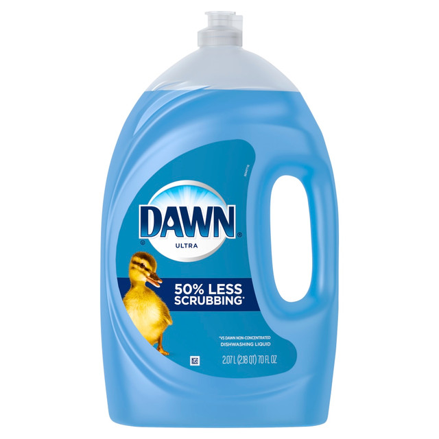 THE PROCTER & GAMBLE COMPANY 30772093986 Dawn Ultra Dishwashing Liquid, Original, 70 Oz, Blue