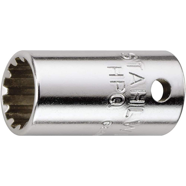 Stahlwille 01011008 Spline Socket: SP 8, 1/4" Drive