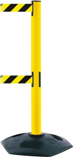 Tensator 886T2-35-MAX-D4 4 Way Stanchion: 38" High, Octagon Base