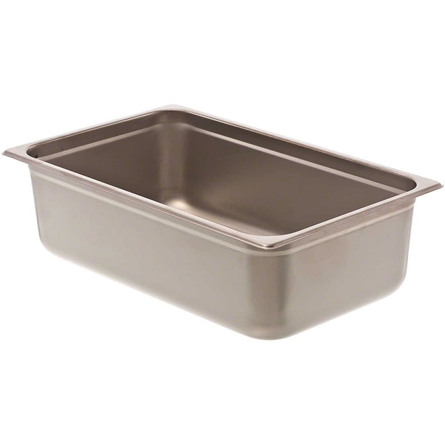 BROWNE & CO. 22006 Hoffman Tech Browne 20-Gauge Stainless Steel Steam Table Pans, Full Size, Silver, Pack Of 12 Pans, 22006