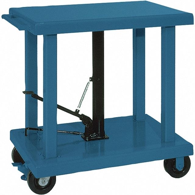 Wesco Industrial Products 260065 2,000 Lb Capacity Manual Hydraulic Post Lift Table