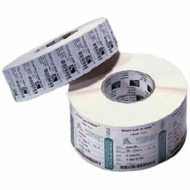 ZEBRA TECHNOLOGIES 800274-405 Zebra Label Paper, E62760, 4in x 4in Thermal Transfer Zebra ZSelect 4000T, 1in Core