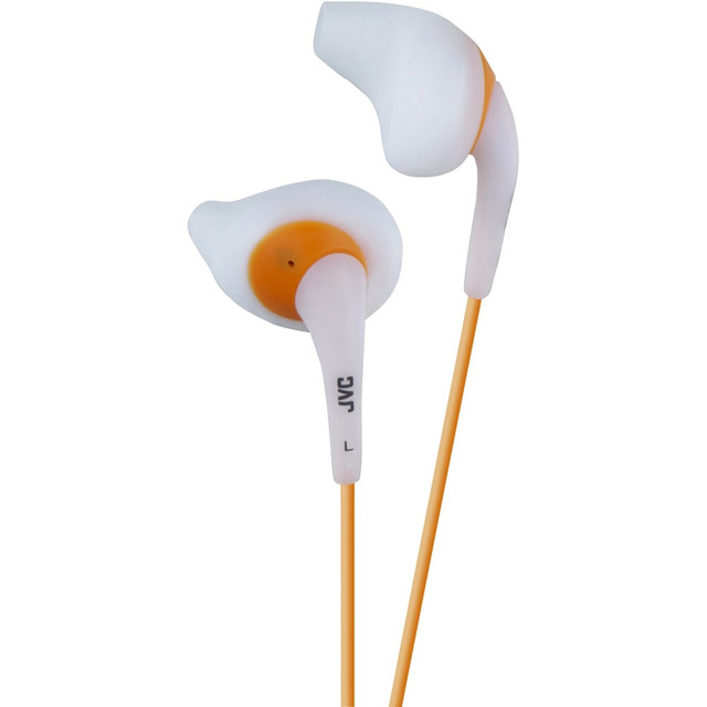 JVCKENWOOD USA CORPORATION JVC HAEN10-W-K  Gumy HA-EN10-W Earphone - Stereo - White - Wired - Earbud - Binaural - In-ear - 3.28 ft Cable