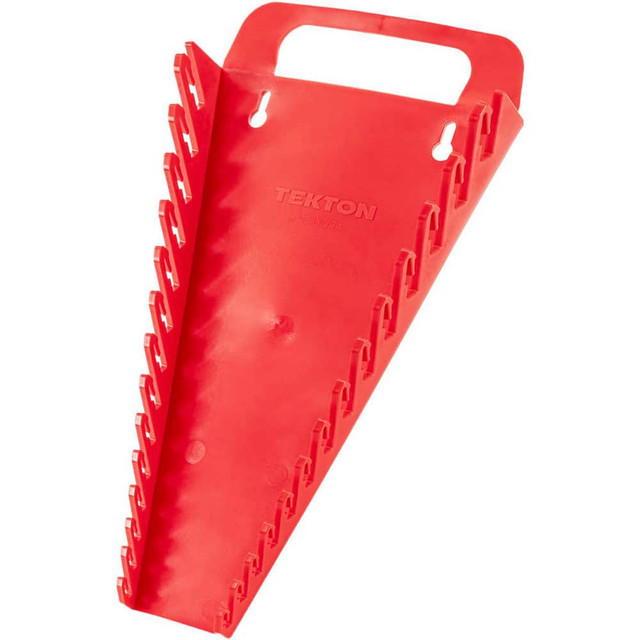 Tekton OWP22214 Wrench Accessories; Type: Wrench Holder ; Overall Length (Inch): 6-3/4 ; Includes: Wrench Holder ; Color: Red ; Tether Style: Not Tether Capable ; Tool Type: Wrench Holder