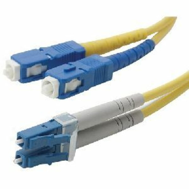 BELKIN, INC. F2F802L7-15M Belkin Duplex Fiber Optic Cable - LC Male - SC Male - 49.21ft BELKIN, INC. F2F802L7-15M Belkin Duplex Fiber Optic Cable - LC Male - SC Male - 49.21ft