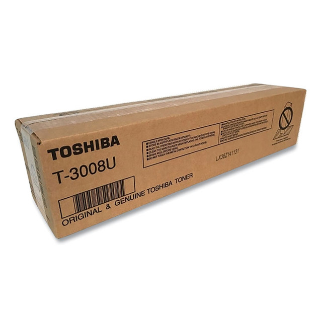 TOSHIBA AMERICA T3008U T-3008U Toner, 43,900 Page-Yield, Black