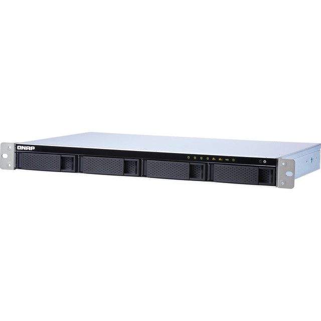 QNAP TS-431XEU-8G-US  Short Depth Rackmount NAS with Quad-core CPU and 10GbE SFP+ Port - Annapurna Labs Alpine AL-314 Quad-core 1.70 GHz - 4 x HDD Supported - 4 x SSD Supported - 8 GB RAM DDR3 SDRAM - Serial ATA/600 Controller