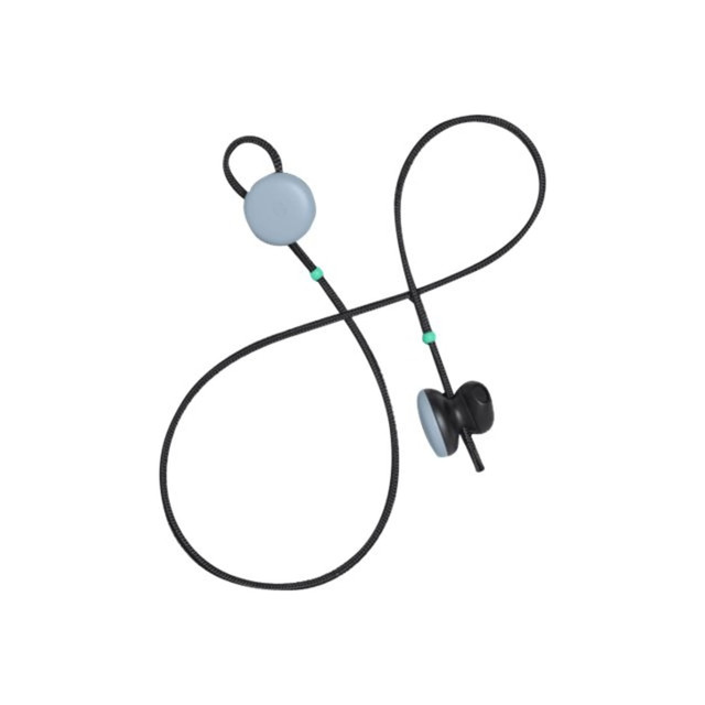 GOOGLE LLC GA00206 Google Pixel Buds - Earphones with mic - ear-bud - Bluetooth - wireless - kinda blue