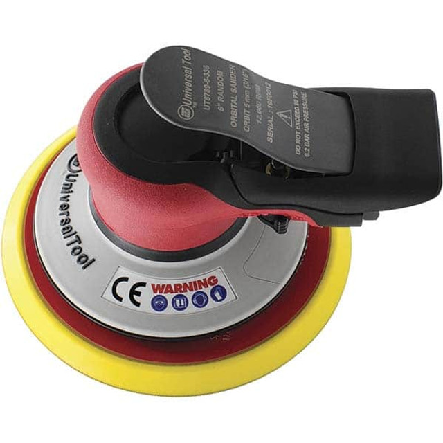 Universal Tool UT8789-6-336 Air Orbital Sander: Round, 6" Pad