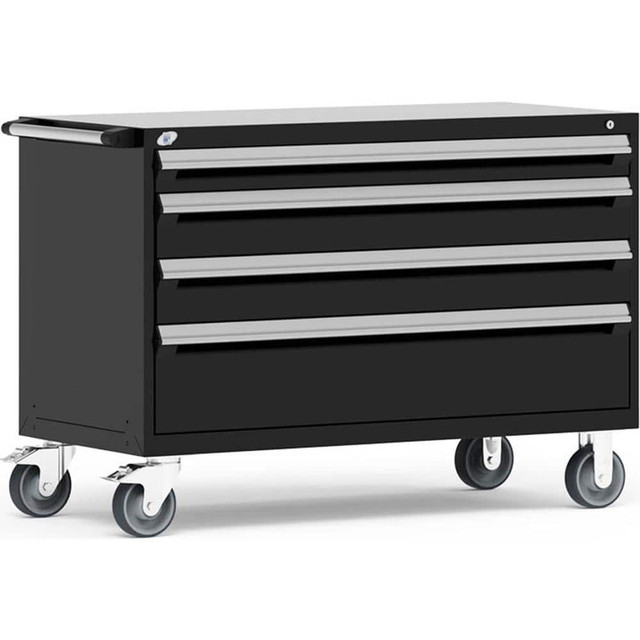 Rousseau Metal R5BJG-3009-091 Steel Tool Roller Cabinet: 4 Drawers