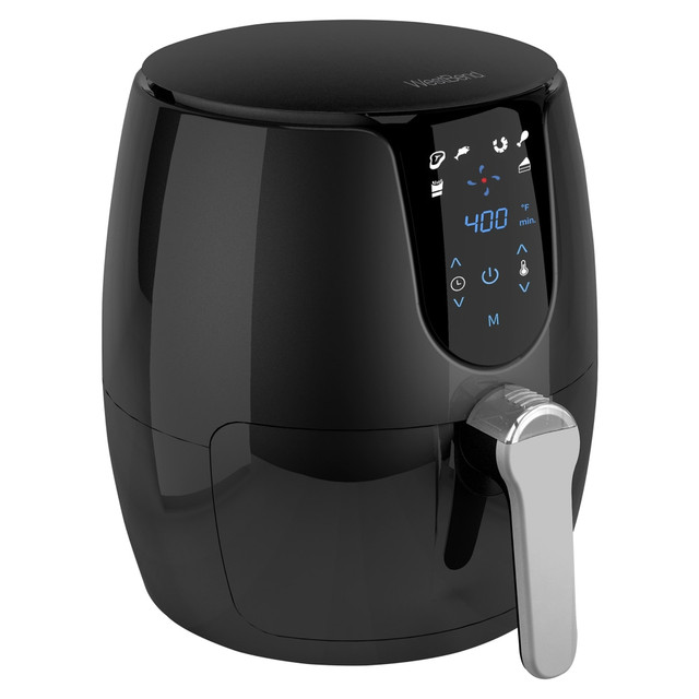 GREENFIELD WORLD TRADE INC. AFWB37BK13 West Bend 3.7-Quart Air Fryer, 10-7/16in x 12-1/2in x 12-7/16in, Black